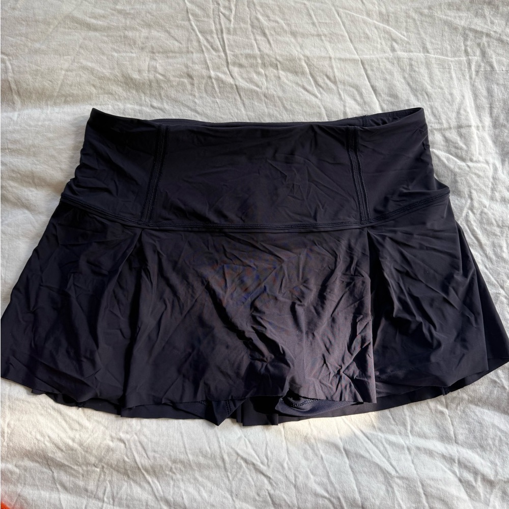 Lululemon Hot Hitter Navy Mini Skirt